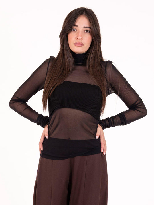 Dolcevita Meimiej in Tulle Nero