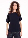 Alpha Studio M/M Barca Pullover aus Baumwolle Mitternachtsblau