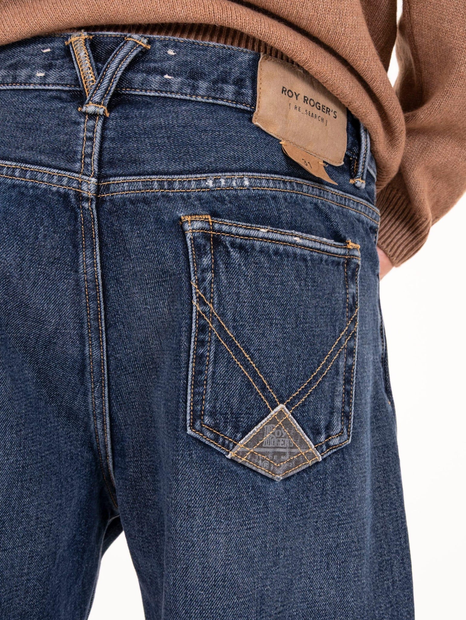 Jeans Roy Roger's Re-Search Baker Denim Medio RSC002D7170426C0999 Roy Roger's