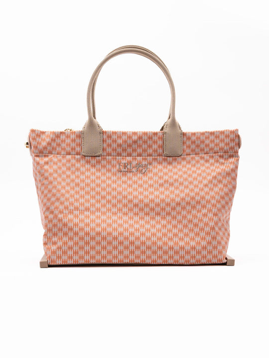 Borsa Marta Fri-Yay in Tessuto Tecnico Arancio e Beige