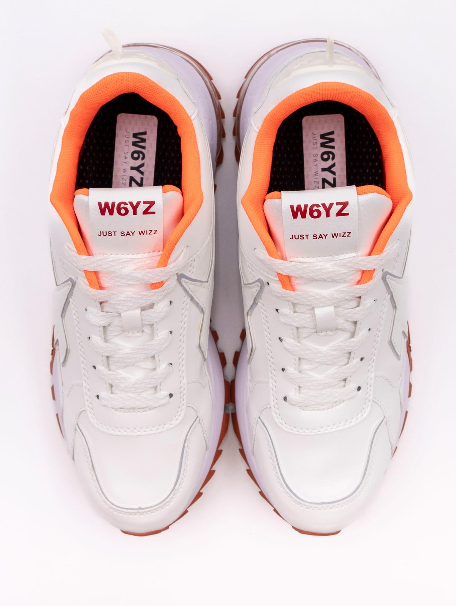 Sneakers Breeze3-M W6YZ Bianca e Arancio BREEZE3GOLFLINEWHITE-ORANGE W6YZ
