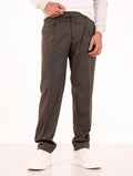 Pantalone Myths in Misto Viscosa Oliva