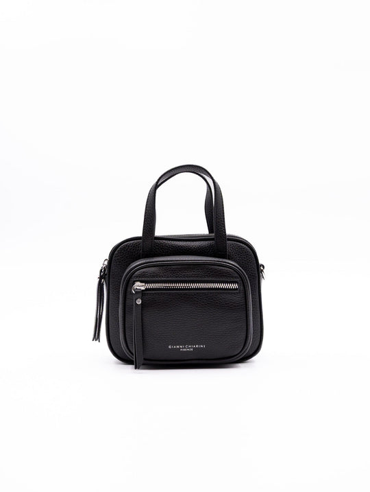 Minibag Carre Gianni Chiarini aus Schwarzem Leder