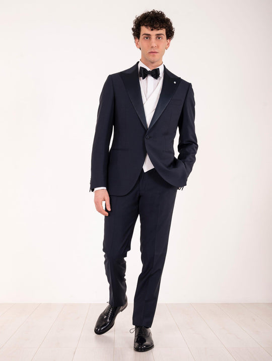 Smoking Sartoriale Luigi Bianchi Mantova Blu