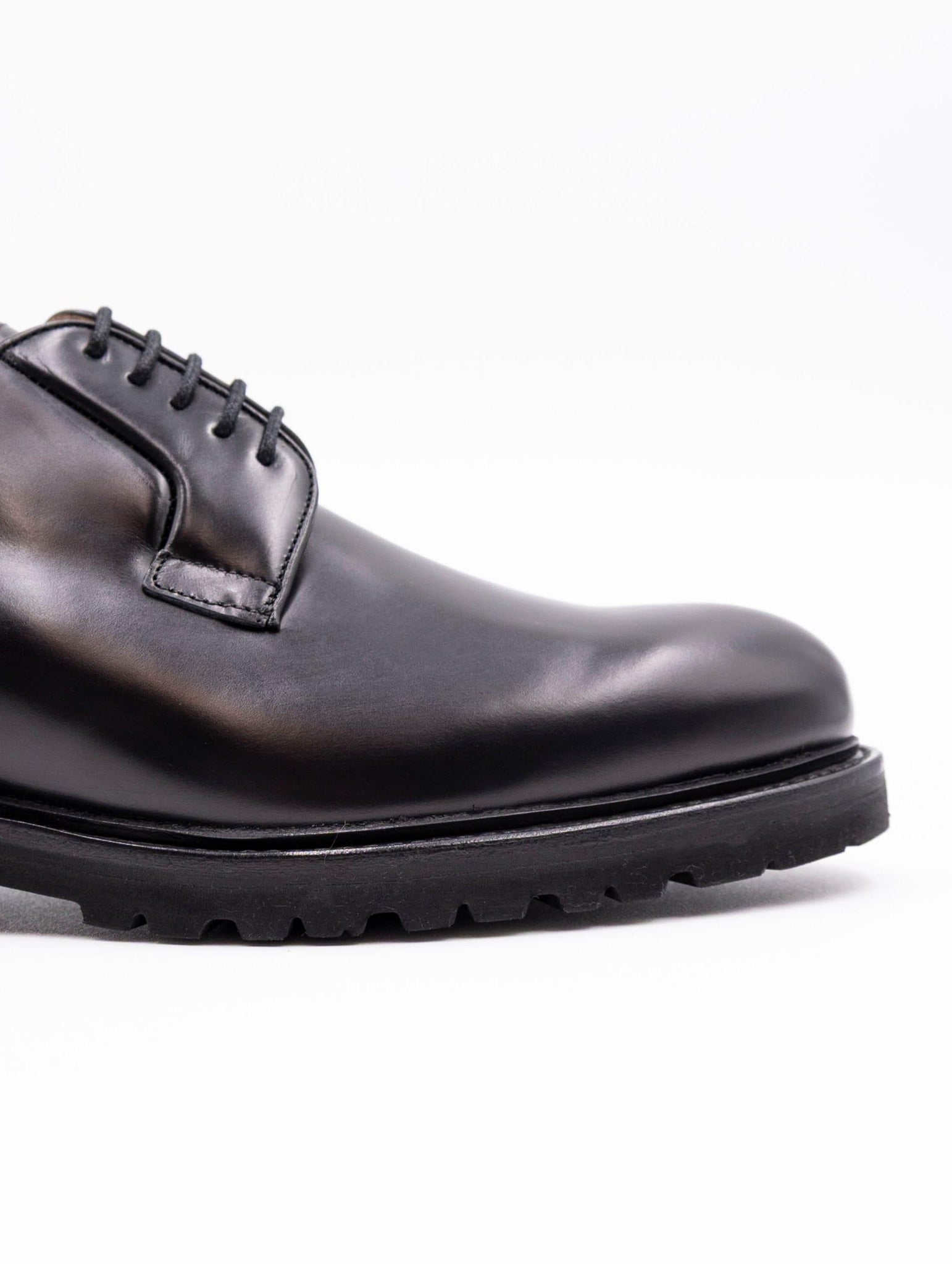 Derby Goodyear Berwick 1707 Fondo Gomma in Pelle Nero 5635HO768ROISNEGRO Berwick 1707