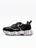 Sneakers Club Voile Blanche aus Wildleder und Nylon Schwarz