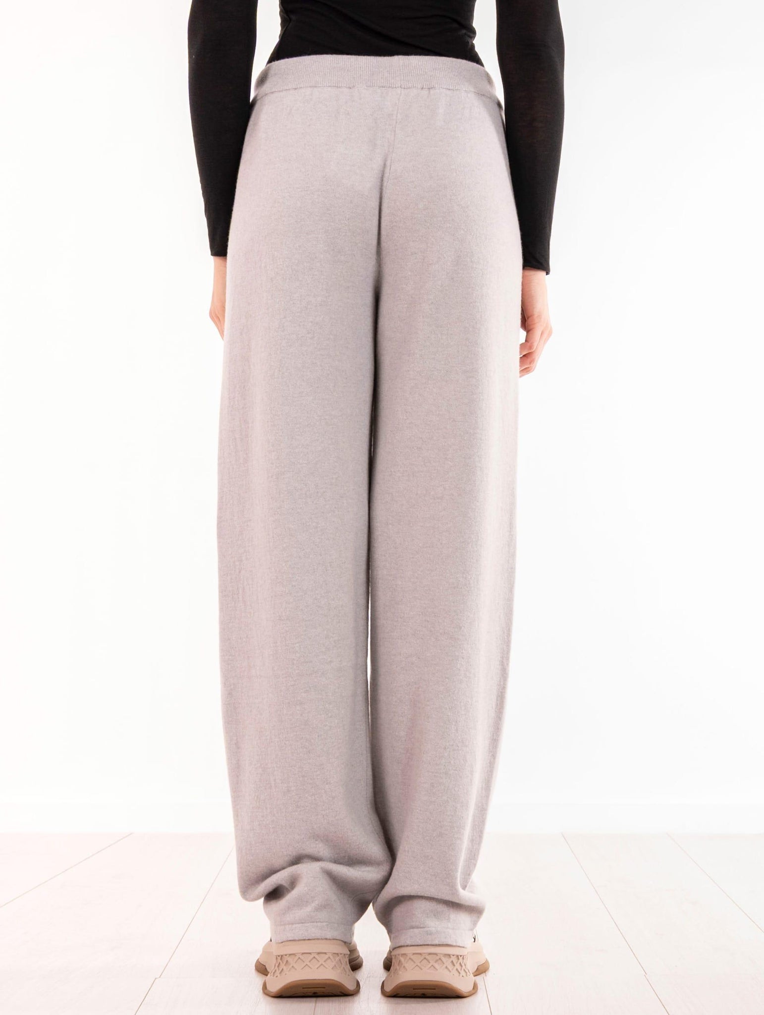 Pantalone Daniele Fiesoli in Lana e Cachemire Ghiaccio 316210 Daniele Fiesoli