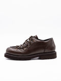 Merano Calf Derby Shoes in Brown Leather