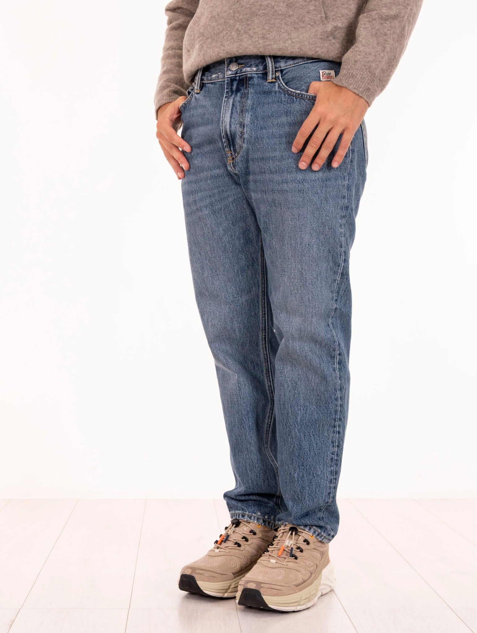 Jeans Roy Roger's Re-Search Davis Denim Chiaro RSC002D7173082C0999 Roy Roger's