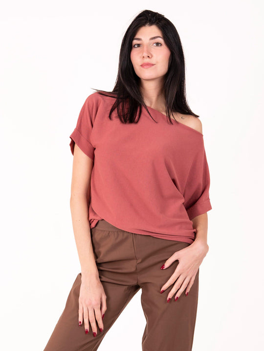 Maglia M/M Barca Alpha Studio in Cotone Cipolla
