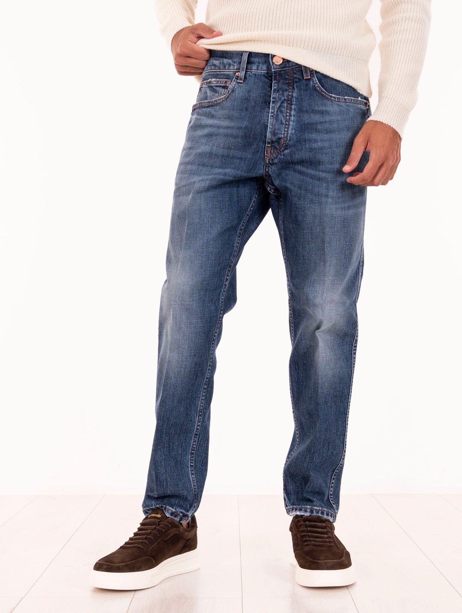 Jeans Seoul Don The Fuller Denim Medio SEOULDTFUTM2F5007A Don The Fuller