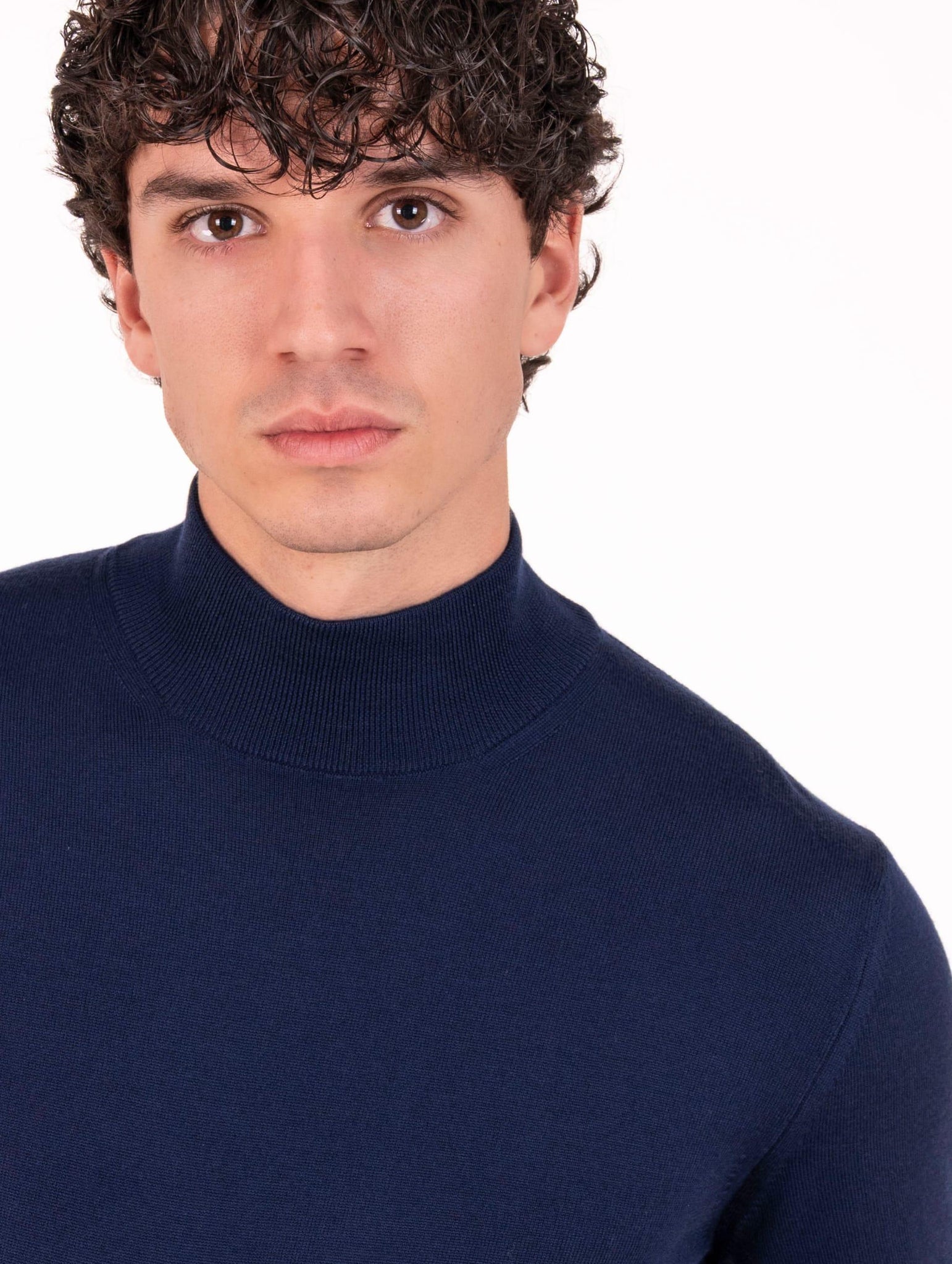 Lupetto Zanieri in Lana Merycash Bluette CG-LPU-210153667 Zanieri