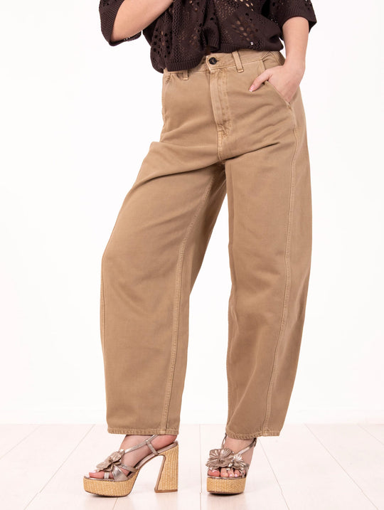 Jeans Irene Siviglia in Denim Beige