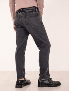 Jeans Lardini in Cotone Denim Nero