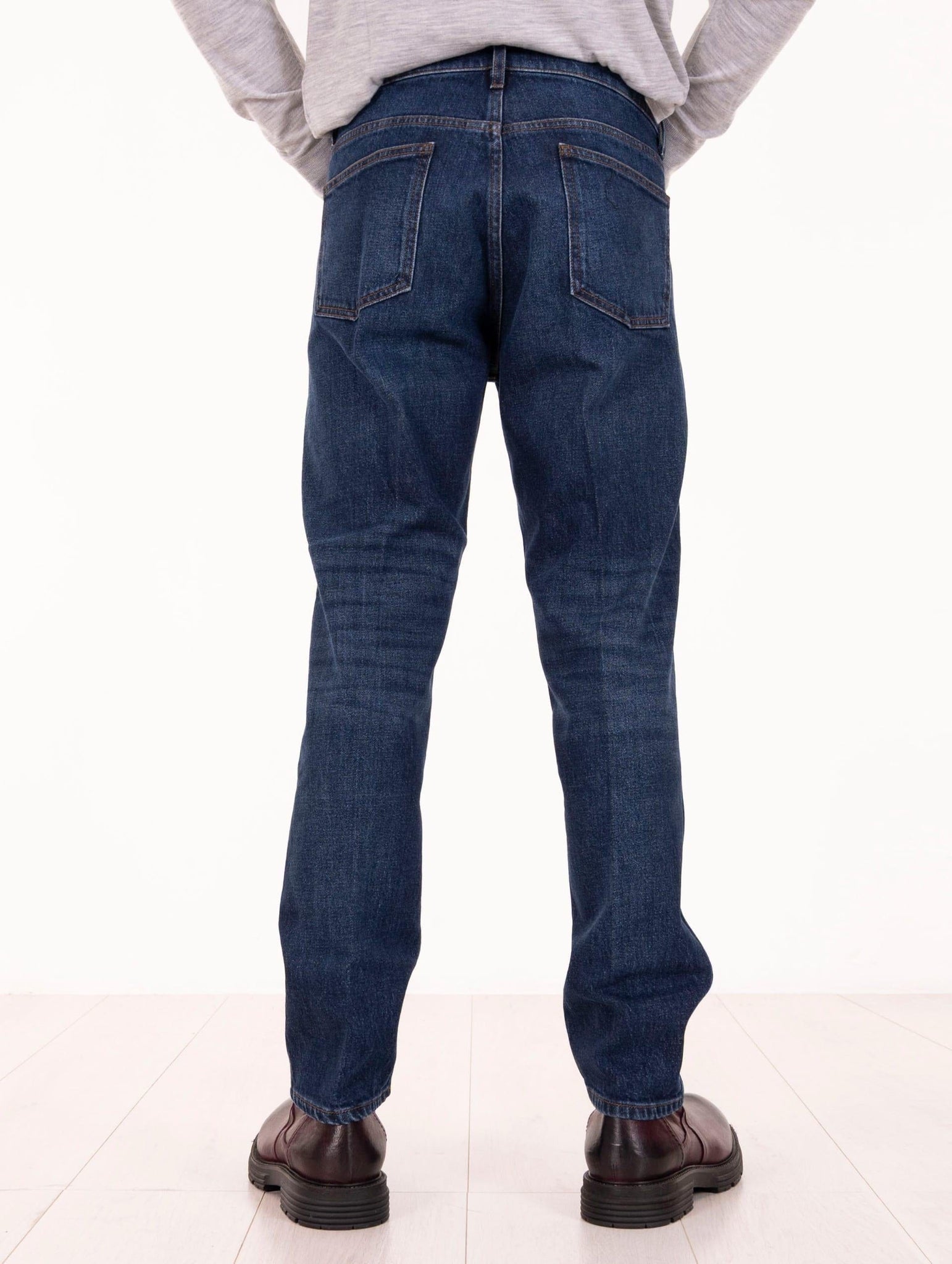 Jeans Lardini in Cotone Denim Scuro