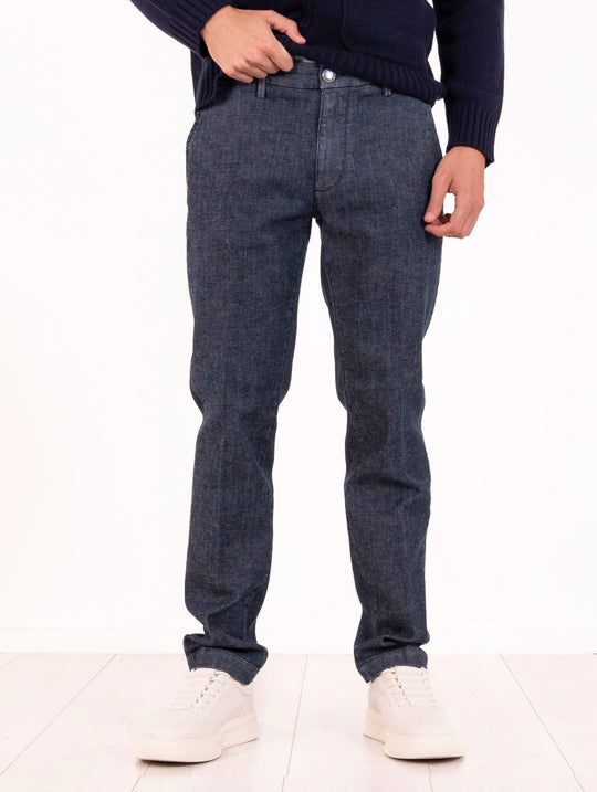 Jeans  Re-Hash in Cotone Denim Medio