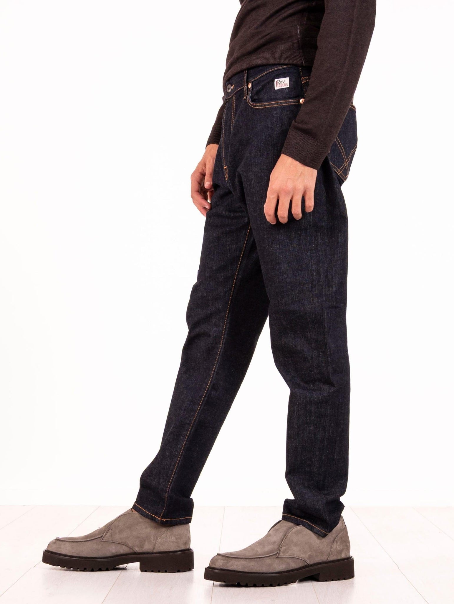 Jeans Roy Roger's Dapper Rinse Denim Scuro