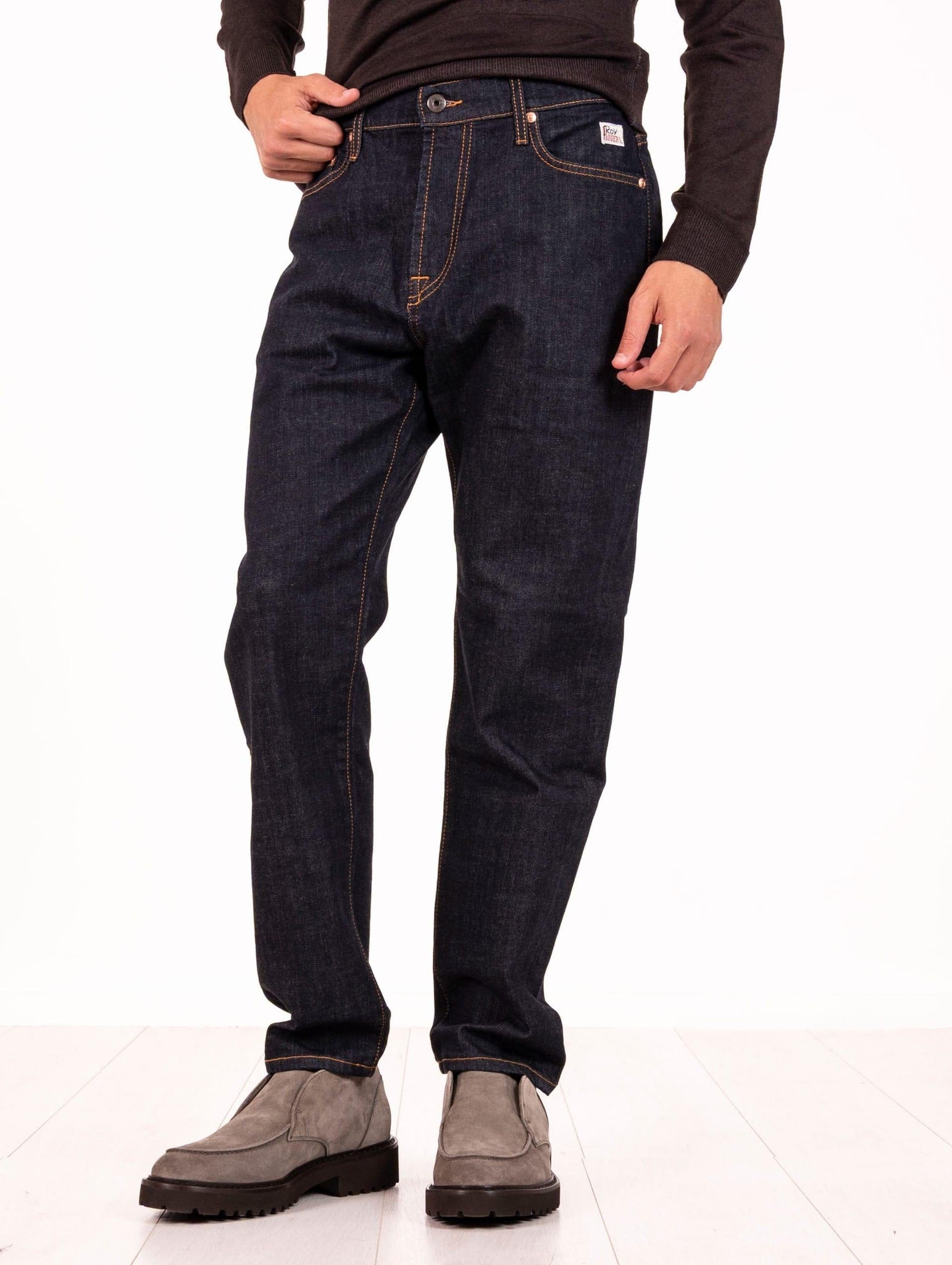 Jeans Roy Roger's Dapper Rinse Denim Scuro