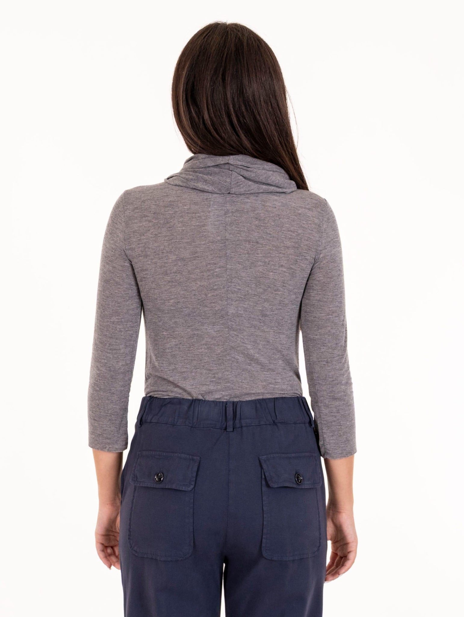 Maglia Alessia Santi in Jersey Grigio