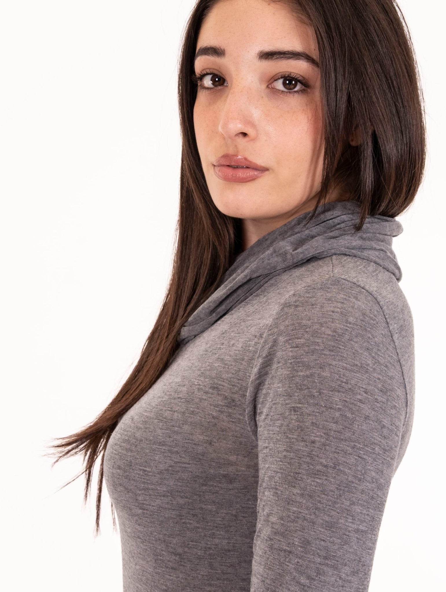 Maglia Alessia Santi in Jersey Grigio