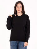 Maglia Alpha Studio in Lana Nera