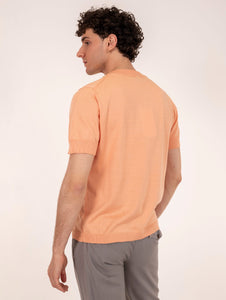 Maglia Eco Daniele Fiesoli in Cotone Melone