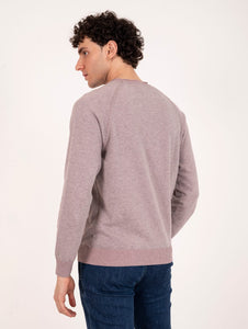 Maglia H953 Athletic in Cotone Double Color Grigio e Rosa