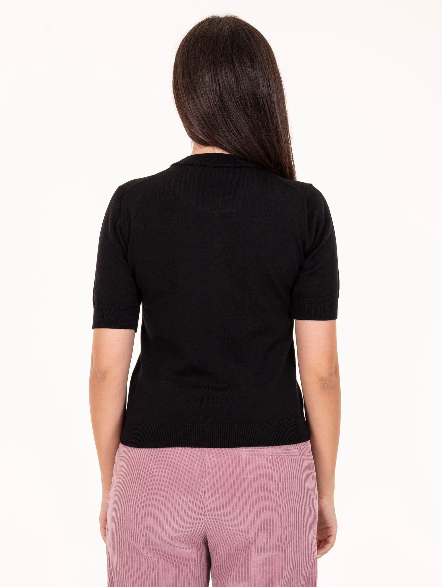 Maglia M/M Alpha Studio in Lana Merinos Nero