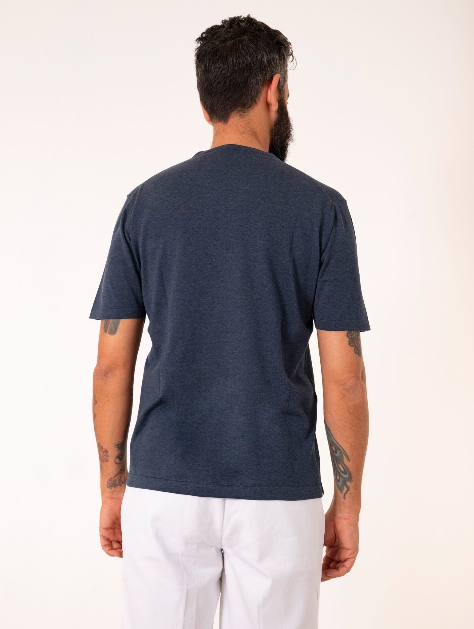 Maglia M/M Zanieri in Cotone Giza Jeans