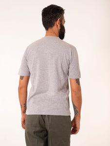 Maglia M/M Zanieri in Cotone Giza Pietra