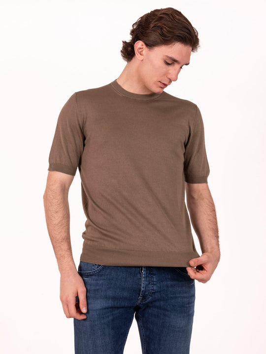Maglia M/M Zanieri in Cotone Marrone