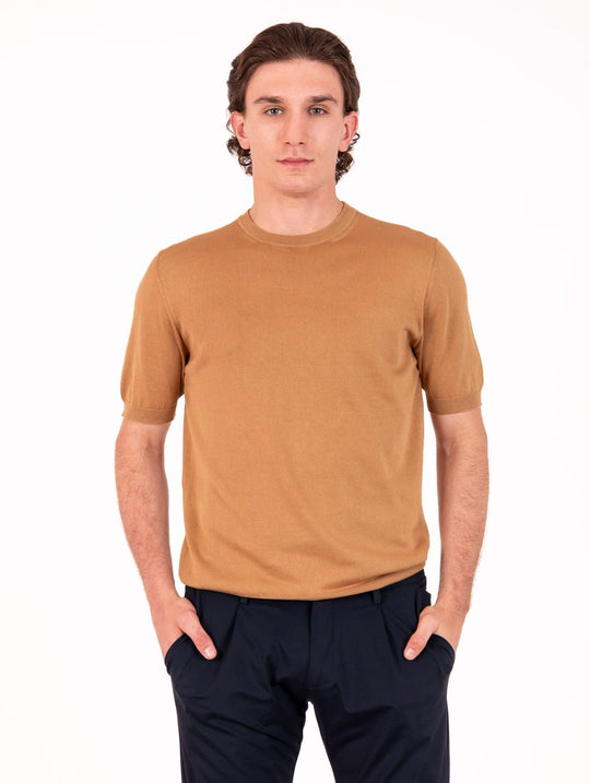 Maglia M/M Zanieri in Cotone Sabbia