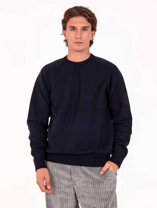 Maglia Outhere in Lana Blu