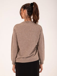 Maglia V Alpha Studio in Lana e Cashmere Corda