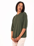 Maglia White Wise in Viscosa Safari