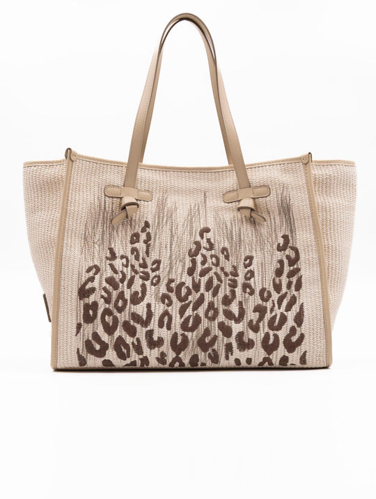 Marcella Gianni Chiarini in Paglia Intrecciata Sabbia