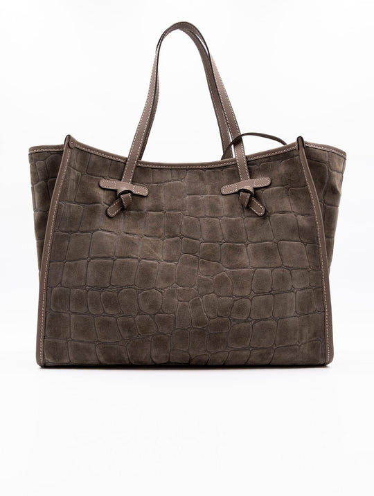 Marcella Gianni Chiarini in Wildleder Krokodil Daino