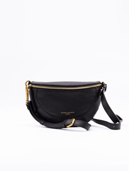 Marsupio Brooke Gianni Chiarini in Pelle Martellata Nero