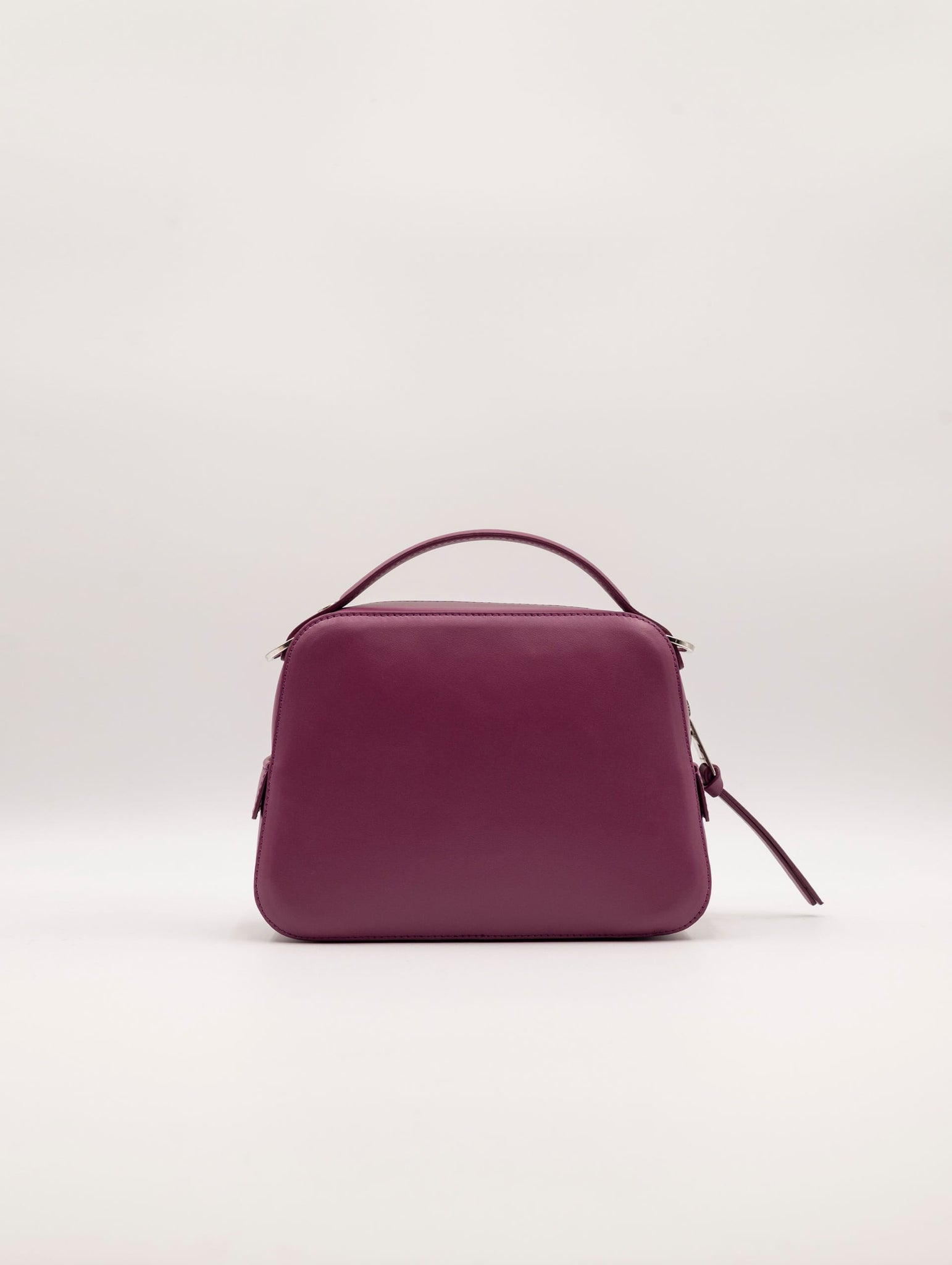 Mini Bag Chéri Vanity Orciani in Pelle Liscia Bordeaux