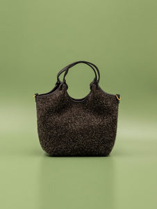 Mini Bag Dua Gianni Chiarini in Pelle Scamosciata Marrone