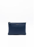 Mini Pochette Coccinelle Best Crossbody in Pelle Blu