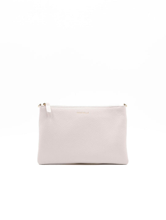 Mini Pochette Coccinelle Best Crossbody in Pelle Perla