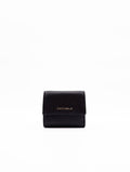 Mini Portafoglio Metallic Small Coccinelle in Pelle Nero