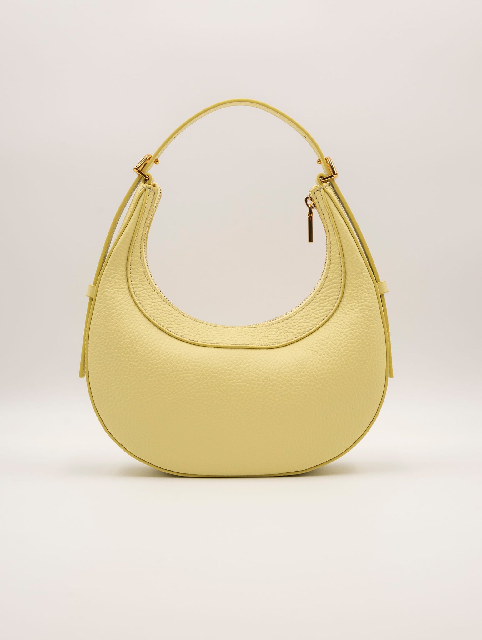 Minibag Coccinelle Whisper in Pelle Martellata Giallo