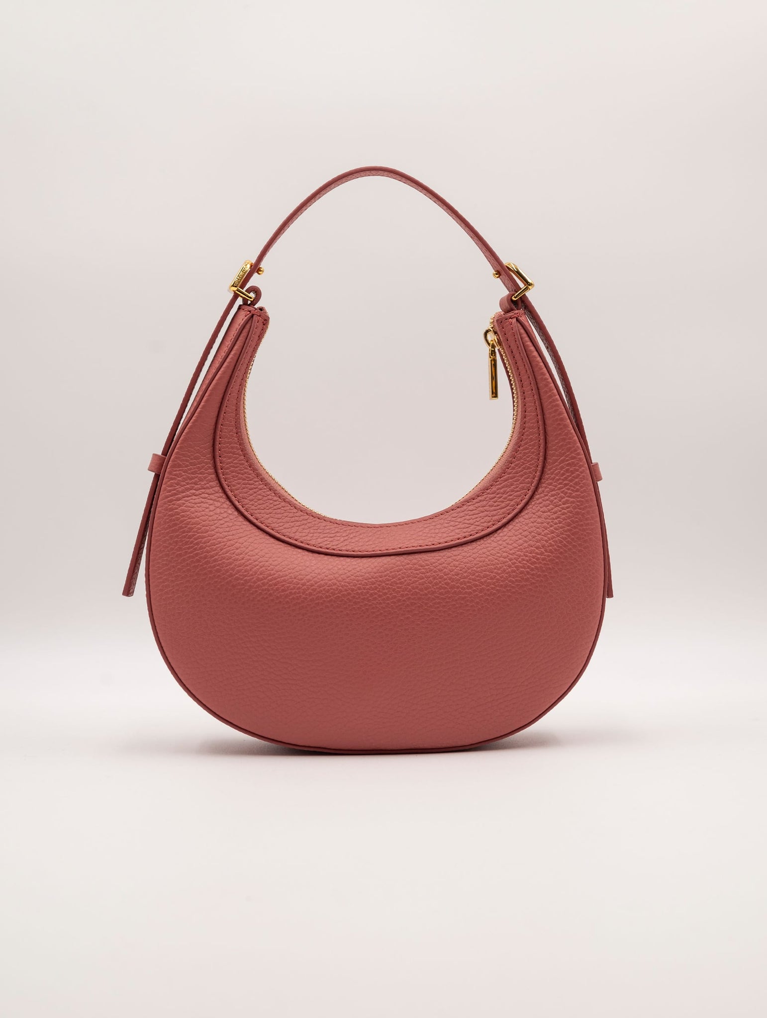 Minibag Coccinelle Whisper in Pelle Martellata Mattone