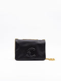 Minibag Dulse Coccinelle in Pelle Nera