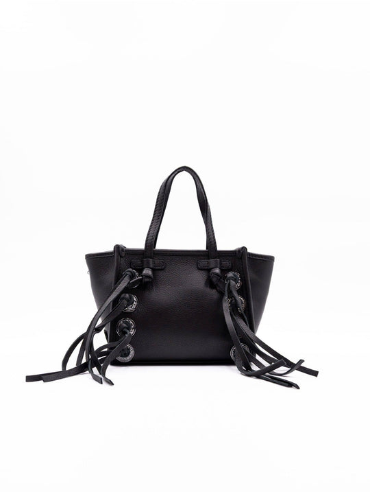 Minibag Marcella Gianni Chiarini aus schwarzem Leder