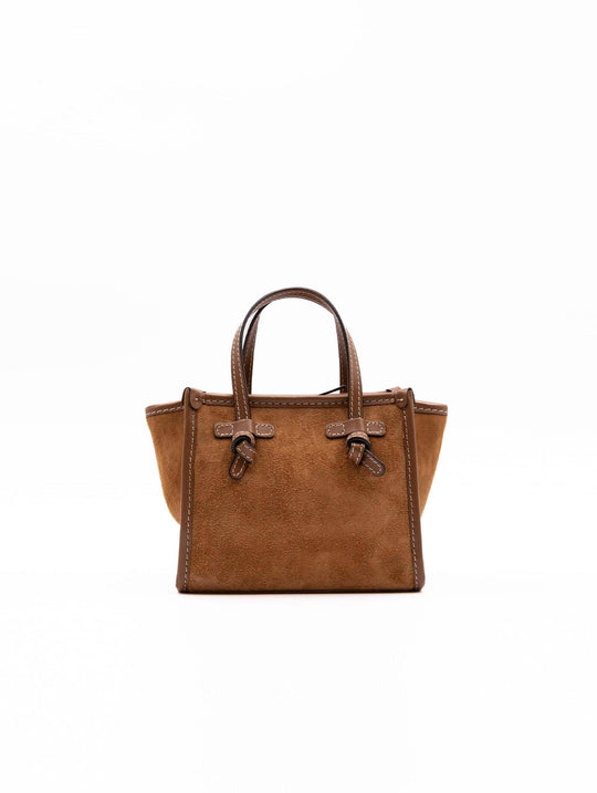 Miss Marcella Gianni Chiarini aus Karamellfarbenem Wildleder