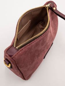 Nora Pouch Gianni Chiarini in Suede Cipolla