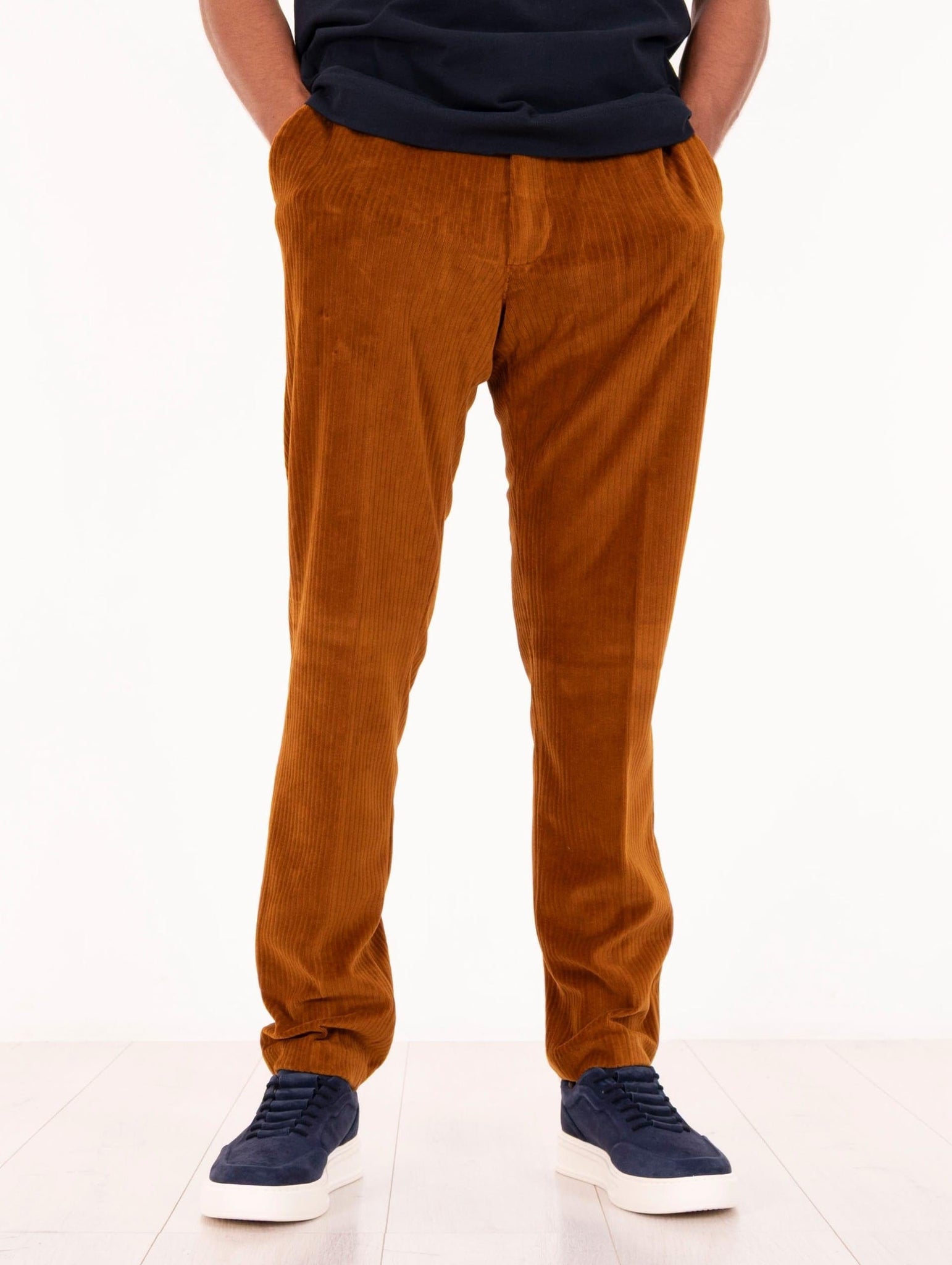 Pantalaccio Circolo 1901 in Velluto a Coste Caramello